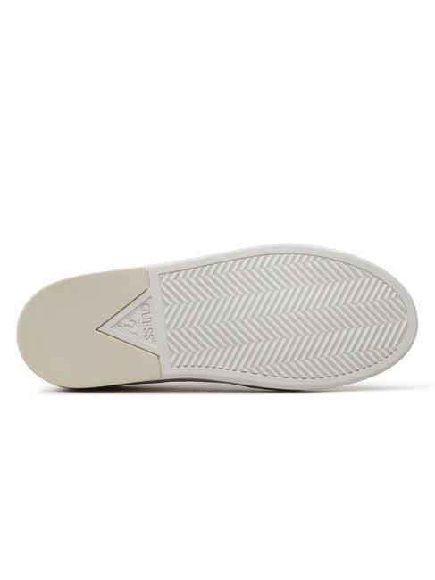 SILEA Zapatillas de piel Blanco Blanco - Zapatos Hombre