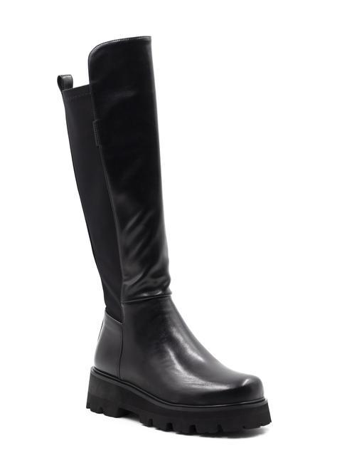 PLATFORM Botas altas negro - Zapatos Mujer
