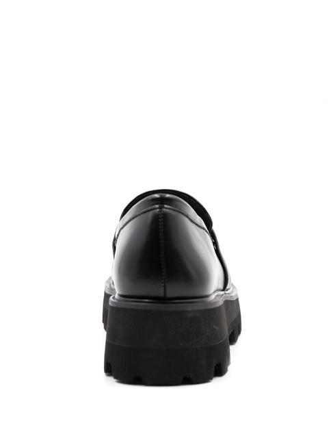 RB LOGO Mocasines con plataforma negro - Zapatos Mujer