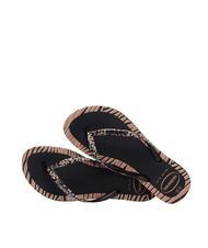HAVAIANAS SLIM ANIMALS Chancletas NEGRO - Zapatos Mujer - 4