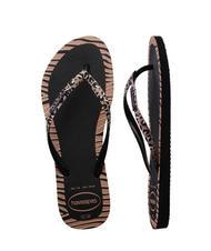 HAVAIANAS SLIM ANIMALS Chancletas NEGRO - Zapatos Mujer - 5