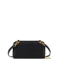 POLLINI GRAINED Cartera tipo clutch al hombro negro - Carteras Mujer - 3