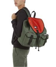 TOMMY HILFIGER HERITAGE Mochila de tela verde urbano - Mochilas para port&aacute;til - 6