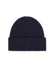 TOMMY HILFIGER MONOTYPE BEANIE Gorro de algod&oacute;n y lana espacio azul - Sombreros - 2