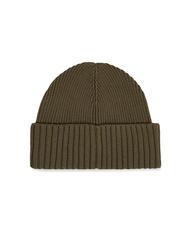 TOMMY HILFIGER MONOTYPE BEANIE Gorro de algod&oacute;n y lana ejercito verde - Sombreros - 2