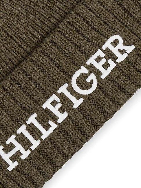 MONOTYPE BEANIE Gorro de algod&oacute;n y lana ejercito verde - Sombreros