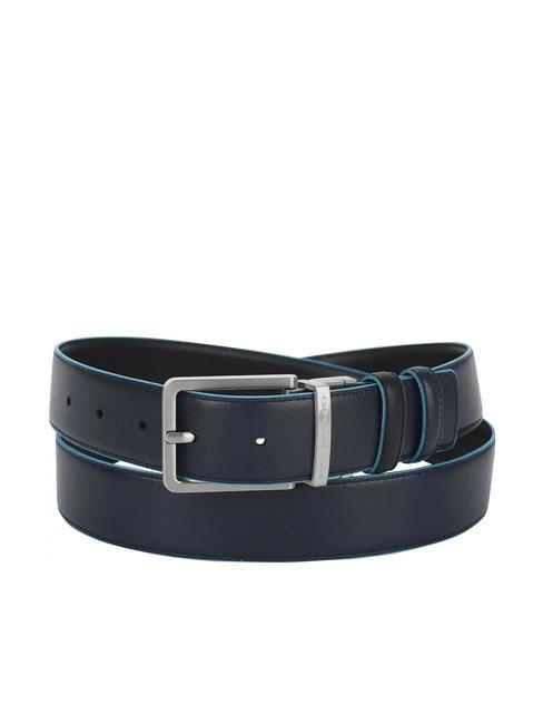 BLUE SQUARE cinturón reversible azul negro - Cinturones