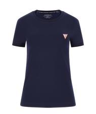 GUESS MINI TRIANGLE Camiseta slim fit azul ennegrecido - camiseta - 4