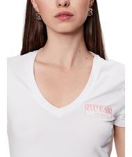 GUESS MINI LOGO camiseta con logo 1984 purwhite - camiseta - 3