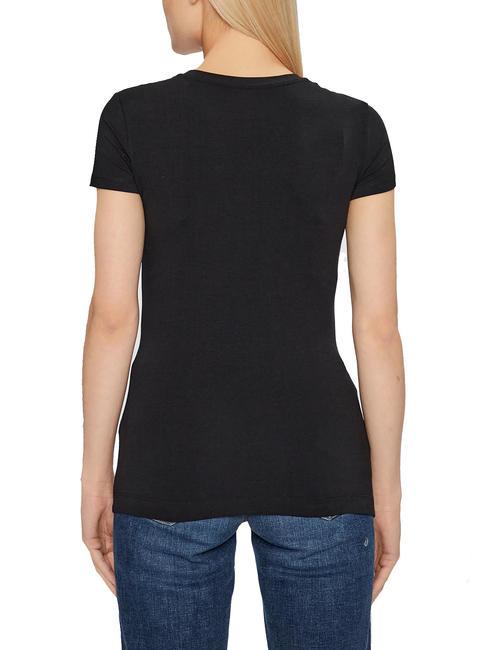 ALLOVER Camiseta con logo por toda la prenda jetbla - camiseta