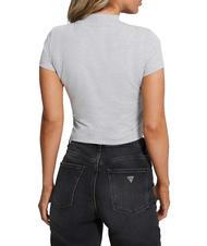 GUESS TRIANGLE STRASS Camiseta con tachuelas gris claro melange m - camiseta - 2
