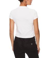 GUESS TRIANGLE STRASS Camiseta con tachuelas purwhite - camiseta - 2