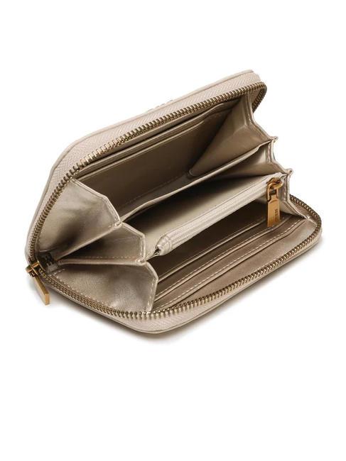 LAUREL M Cartera con cremallera alrededor STONE - Carteras Mujer