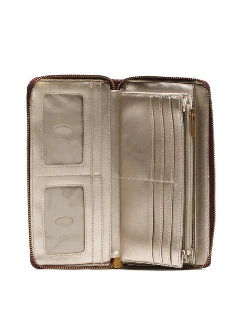 AVETA Cartera con cremallera alrededor bronce - Carteras Mujer