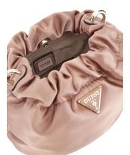 GUESS VELINA Bolso tipo bombonera con bandolera de cadena rosa / oro - Bolsos Mujer - 3