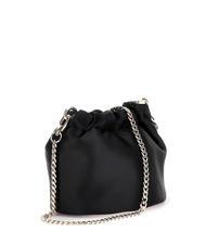 GUESS VELINA Bolso tipo bombonera con bandolera de cadena NEGRO - Bolsos Mujer - 2