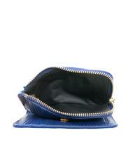 COCCINELLE METALLIC SOFT Cartera Mujer Mediana Azul de Curazao - Carteras Mujer - 3