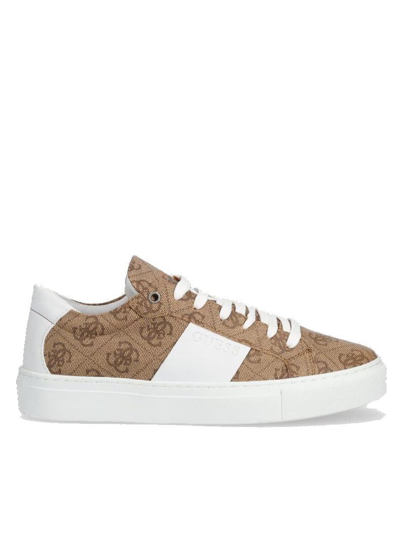 Guess Toda Zapatillas Bajas Beige Marr n Compra A Precios De