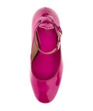 GUESS TEMIS Salón de charol con correa fucsia - Zapatos Mujer - 4
