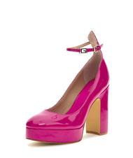 GUESS TEMIS Salón de charol con correa fucsia - Zapatos Mujer - 3