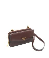 POLLINI GRAINED Cartera tipo clutch al hombro BURDEOS / B - Carteras Mujer - 2