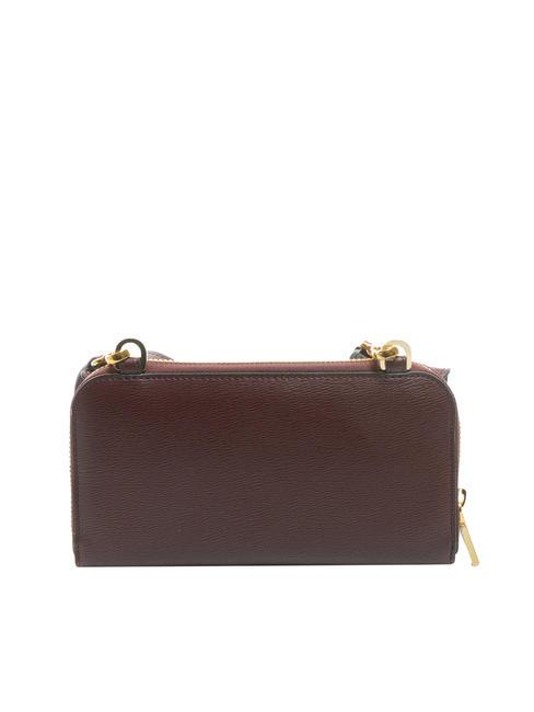 GRAINED Cartera tipo clutch al hombro BURDEOS / B - Carteras Mujer