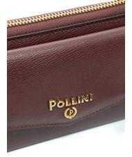 POLLINI GRAINED Cartera tipo clutch al hombro BURDEOS / B - Carteras Mujer - 4