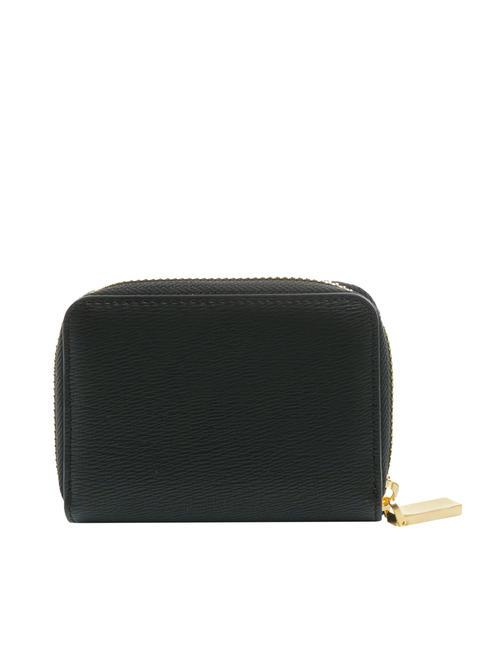 GRAINED Cartera peque&ntilde;a con cremallera negro - Carteras Mujer