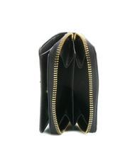 POLLINI GRAINED Cartera peque&ntilde;a con cremallera negro - Carteras Mujer - 4