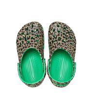 CROCS CLASSIC FAR OUT Zueco Pasto verde - Zapatos de bebé - 5