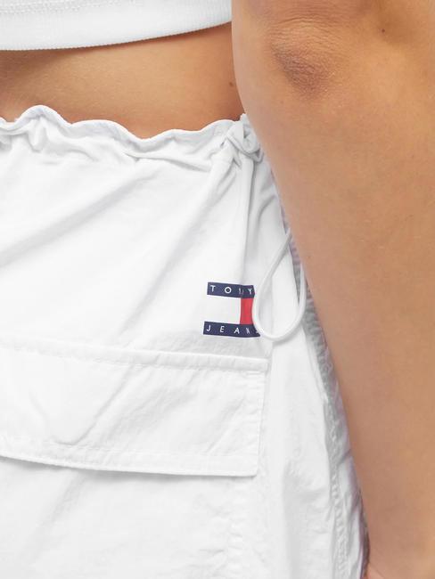 TOMMY JEANS Parachute Wind  pantalones ligeros blanco - Pantalones de mujer