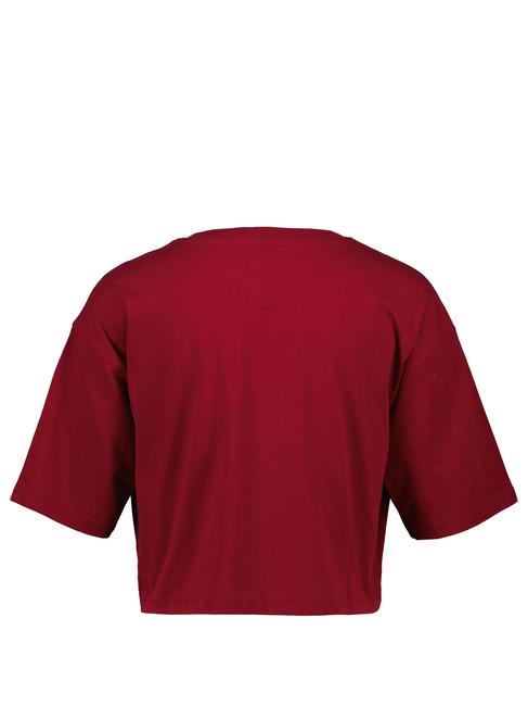 TOMMY JEANS New Varsity Camiseta de algod&oacute;n rojo - camiseta