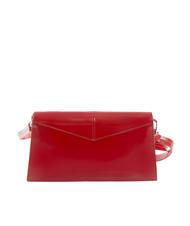 TRUSSARDI SALIS Bolso de mano de piel brillante cereza - Carteras Mujer - 4