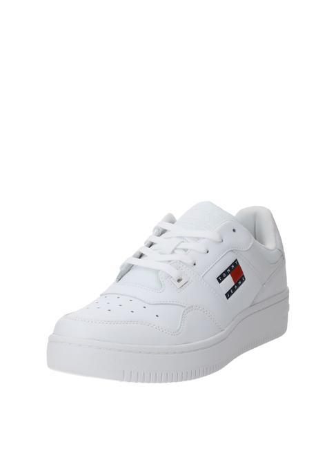 TOMMY JEANS Retro Basket  blanco - Zapatos Hombre