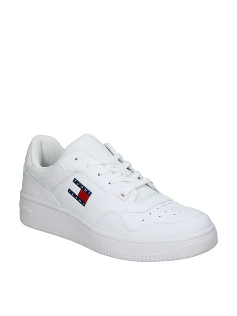 TOMMY JEANS Retro Basket  blanco - Zapatos Hombre