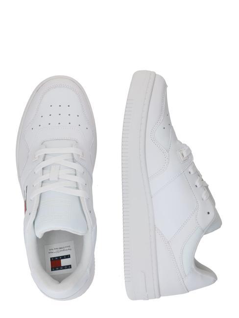 TOMMY JEANS Retro Basket  blanco - Zapatos Hombre