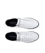 TOMMY HILFIGER HIGH VULCANIC CORE Zapatillas de piel reciclada blanco - Zapatos Hombre - 4