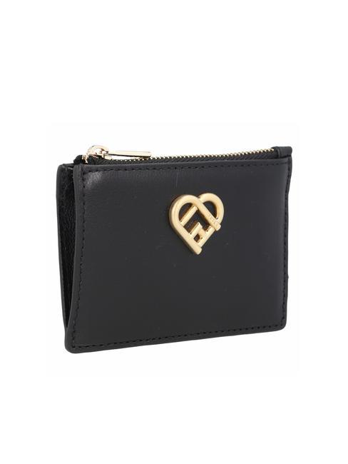 MY JOY Estuche para llaves de cuero negro - Llaveros