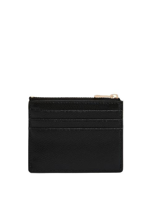 CAMELIA Tarjetero/monedero de piel negro - Carteras Mujer