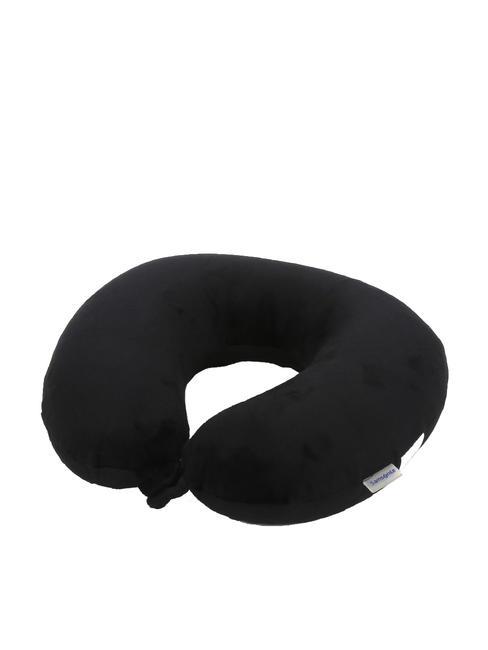 GLOBAL TA Almohada de viaje viscoelástica. NEGRO - Accesorios de viaje