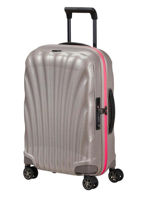 C-LITE Carro extensible para equipaje de mano perla/fucsia - Equipaje de mano