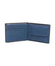 SPALDING COLOR WALLET Cartera de piel, con monedero. negro/azul marino - Carteras Hombre - 3