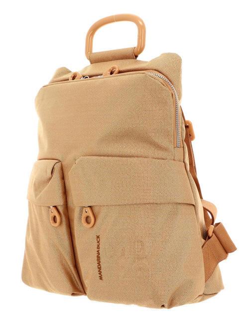 MD20 Lux Mochila de hombro, efecto iridiscente lux mostaza - Bolsos Mujer