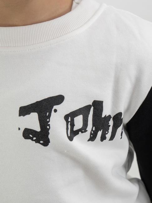 HADEW Chándal de sudadera y pantalón de algodón nube/negro - Chándales para niños