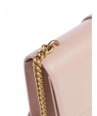 PINKO CLASSIC LOVE BAG Una simple bolsa oro antiguo en polvo - Bolsos Mujer - 3