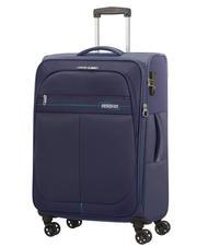 AMERICAN TOURISTER DEEP DIVE Set de 3 carros: cabina, mediano y grande ampliables Azul marino - Set Trolley - 4