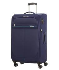 AMERICAN TOURISTER DEEP DIVE Set de 3 carros: cabina, mediano y grande ampliables Azul marino - Set Trolley - 5