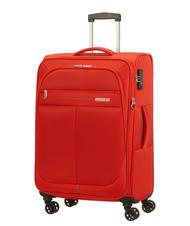 AMERICAN TOURISTER DEEP DIVE Set de 3 carros: cabina, mediano y grande ampliables rojo / gris - Set Trolley - 4