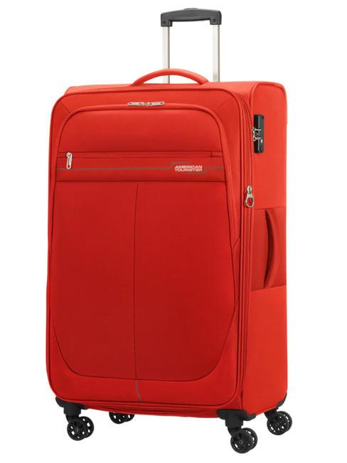 DEEP DIVE Set de 3 carros: cabina, mediano y grande ampliables rojo / gris - Set Trolley