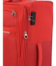 AMERICAN TOURISTER DEEP DIVE Carro extensible grande rojo / gris - Trolley Semirr&iacute;gidos - 5